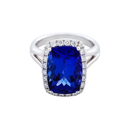 gemstone ring Zavius Jewelers Rockford Illinois